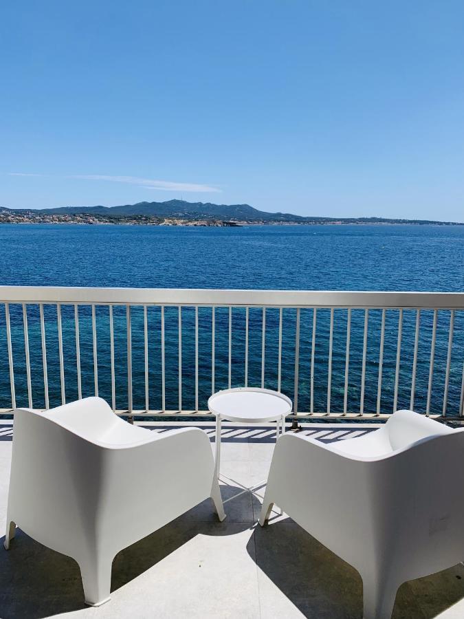 Magnifique Duplex Vue Mer Inoubliable Sanary Sur Mer Esterno foto