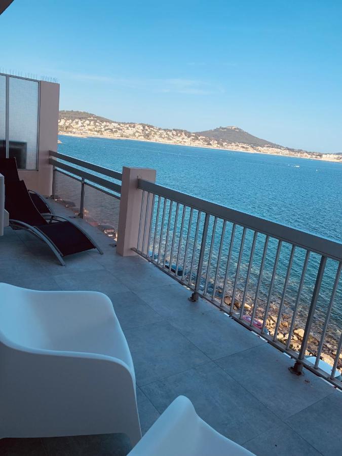 Magnifique Duplex Vue Mer Inoubliable Sanary Sur Mer Esterno foto